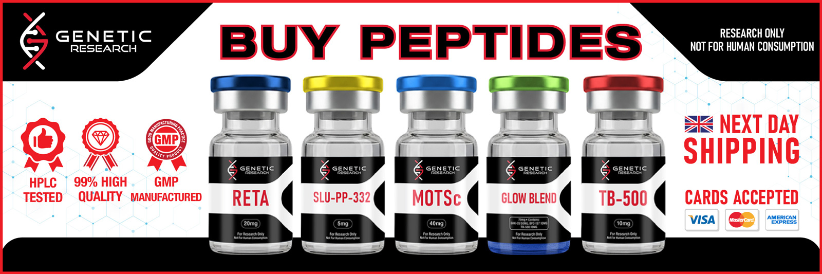 Genetic Research - Buy Peptides